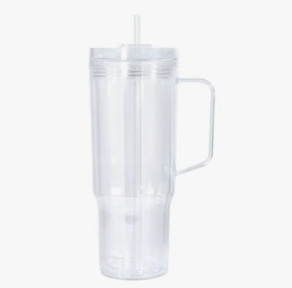 40oz Snowglobe Tumbler