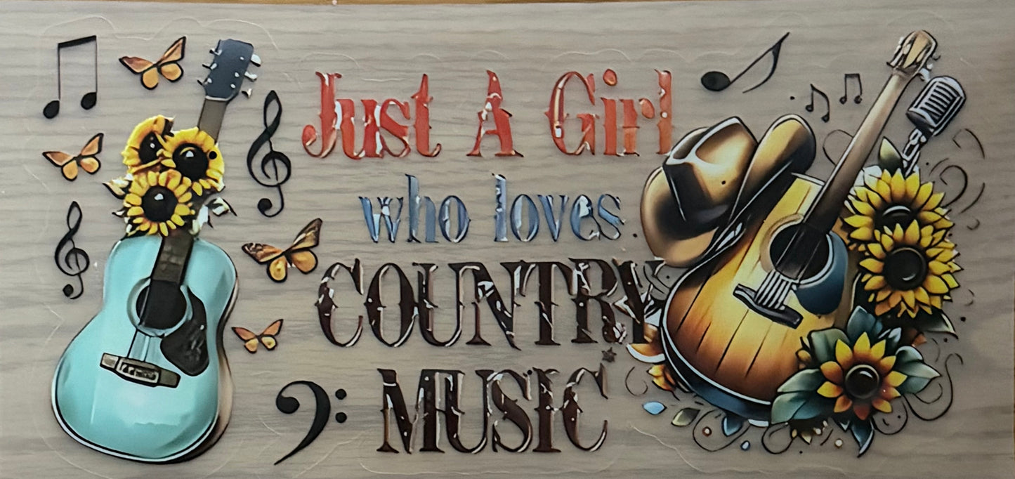 Just A Girl Who Loves Country Music