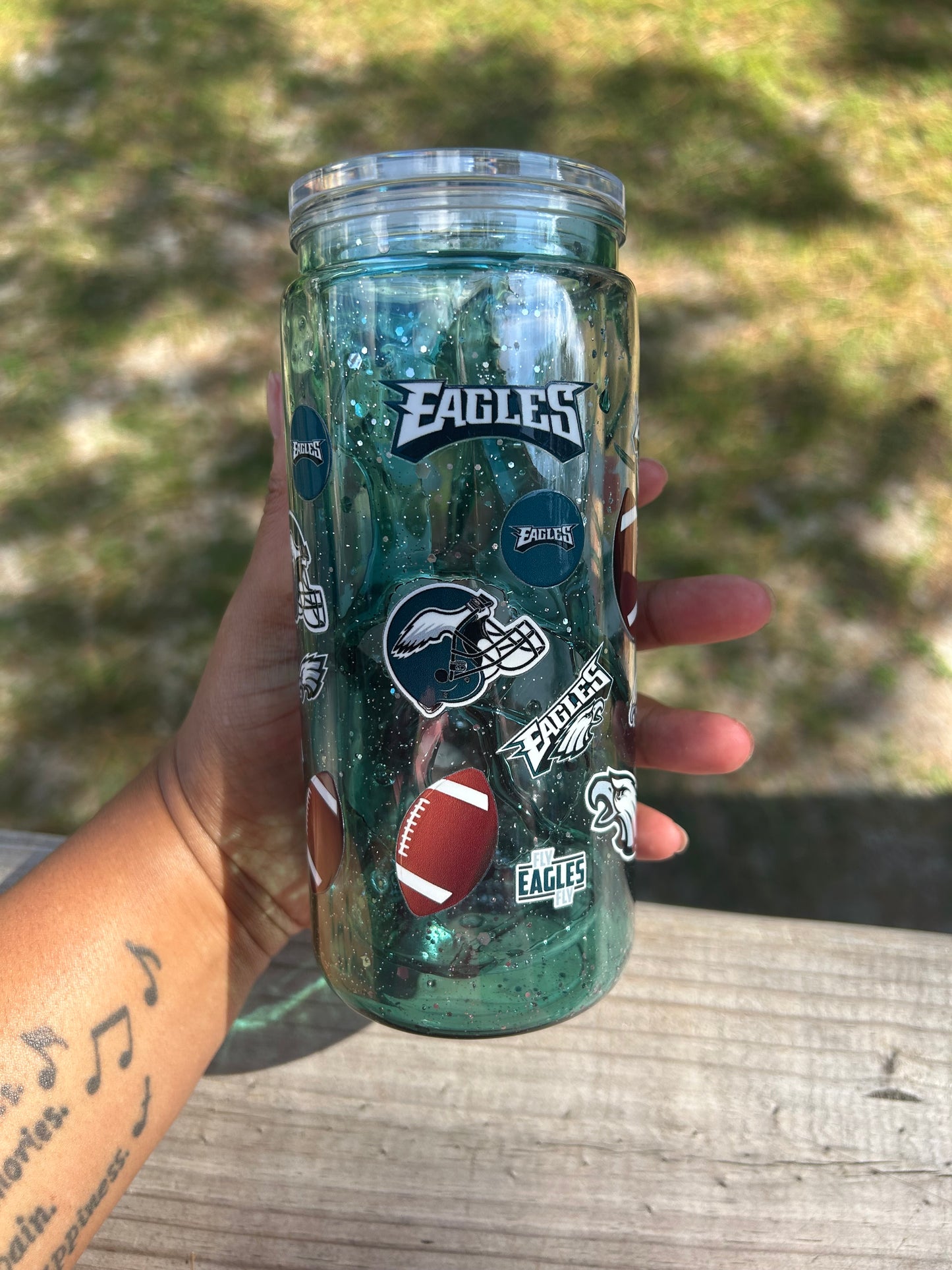 Custom Eagles Tumbler