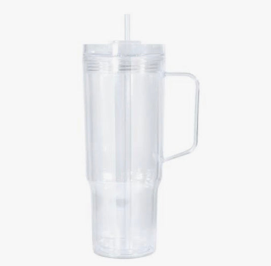 40oz Snowglobe Tumbler