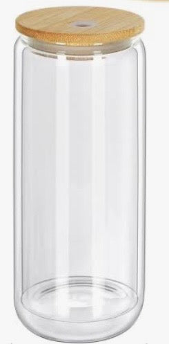 20oz Snowglobe Tumbler w/Bamboo Lid