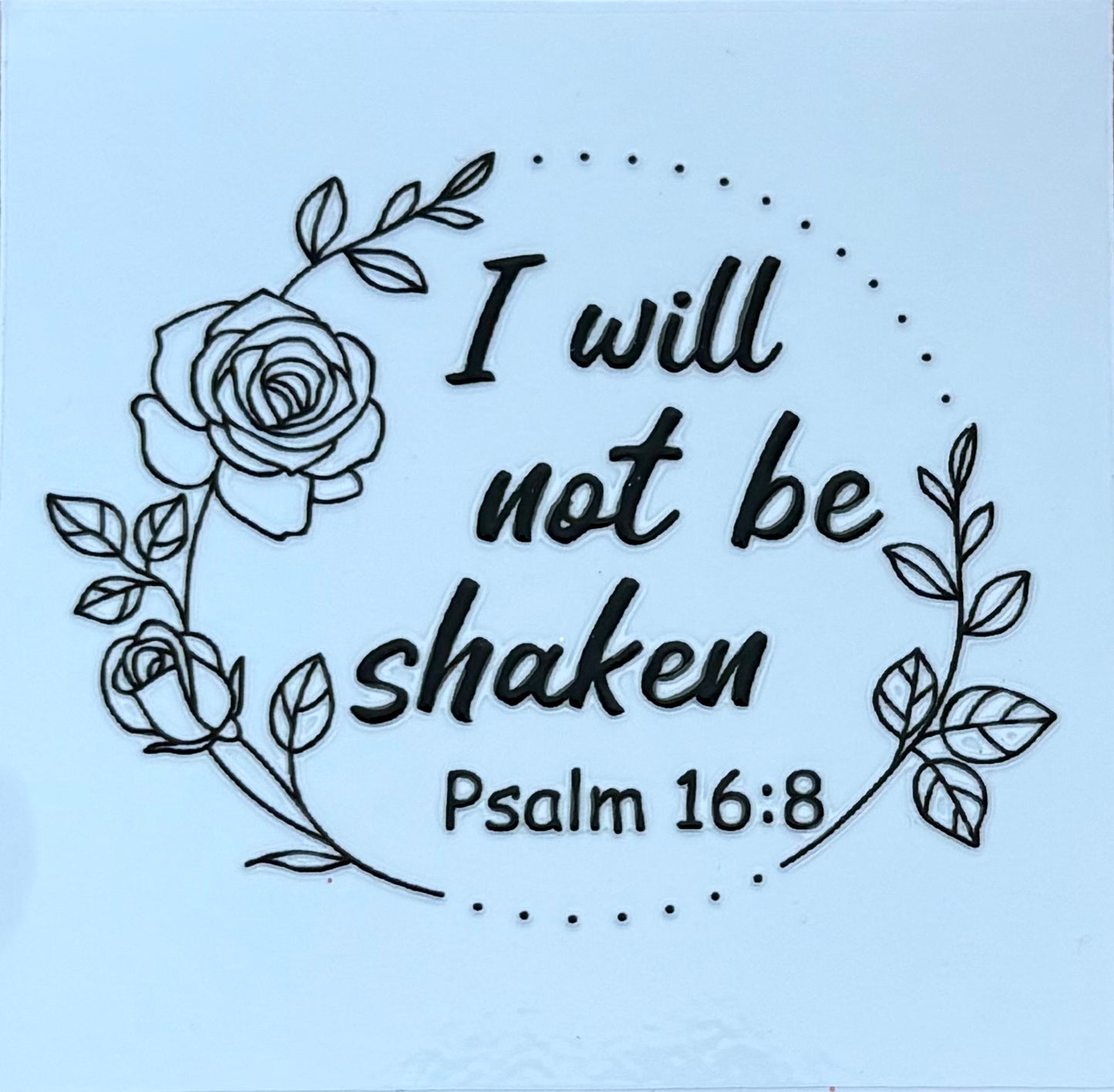 I Will Not Be Shaken