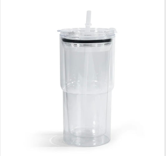 18oz Snowglobe Tumbler